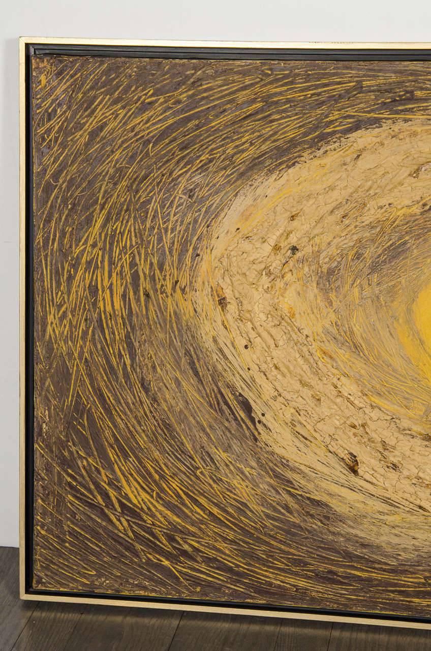 Lyrical Color Field Abstraction Oil on Canvas Painting, c. 1965 3