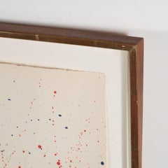 Chinese Planet Lithograph by Sam Francis, 1963