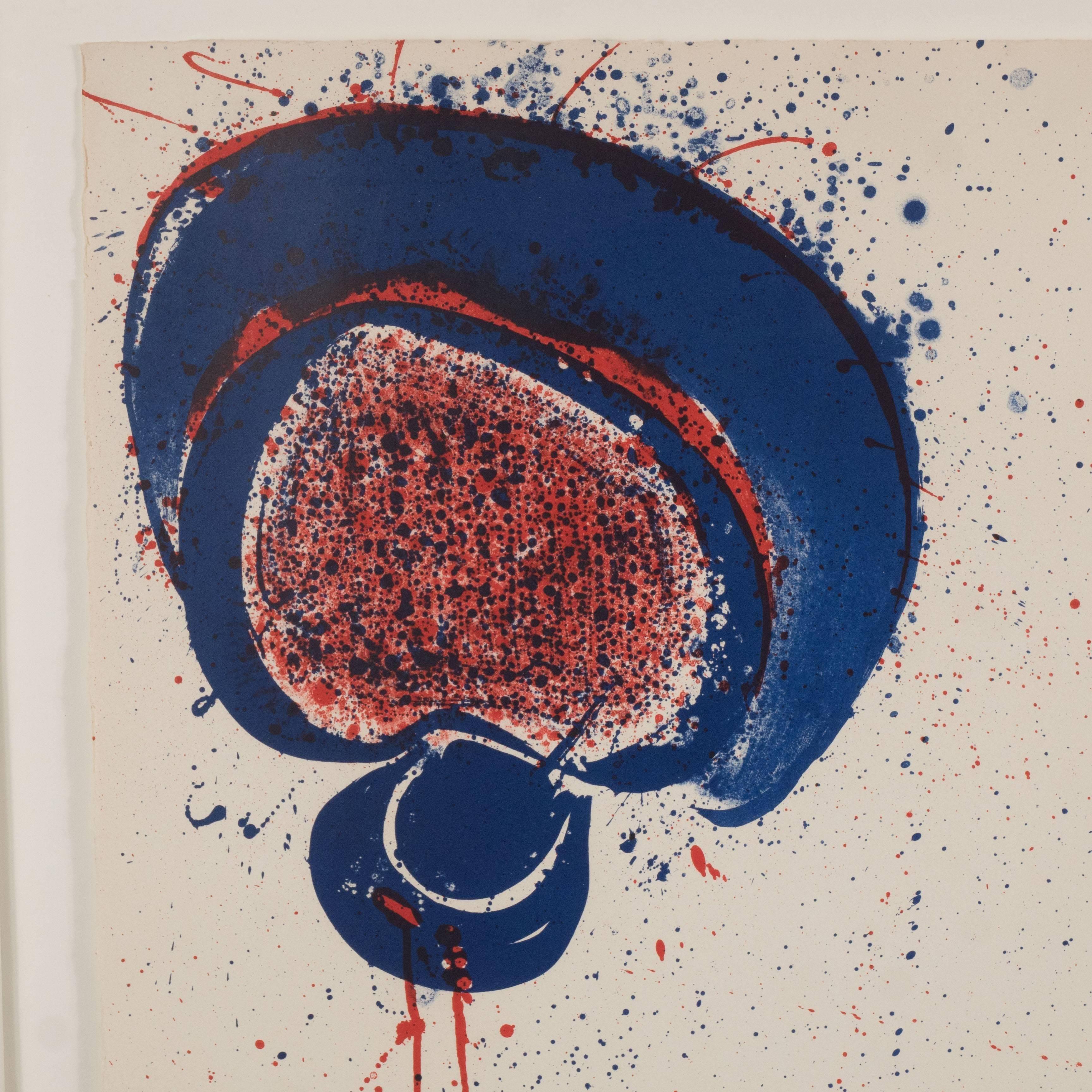 Chinese Planet Lithograph by Sam Francis, 1963 5