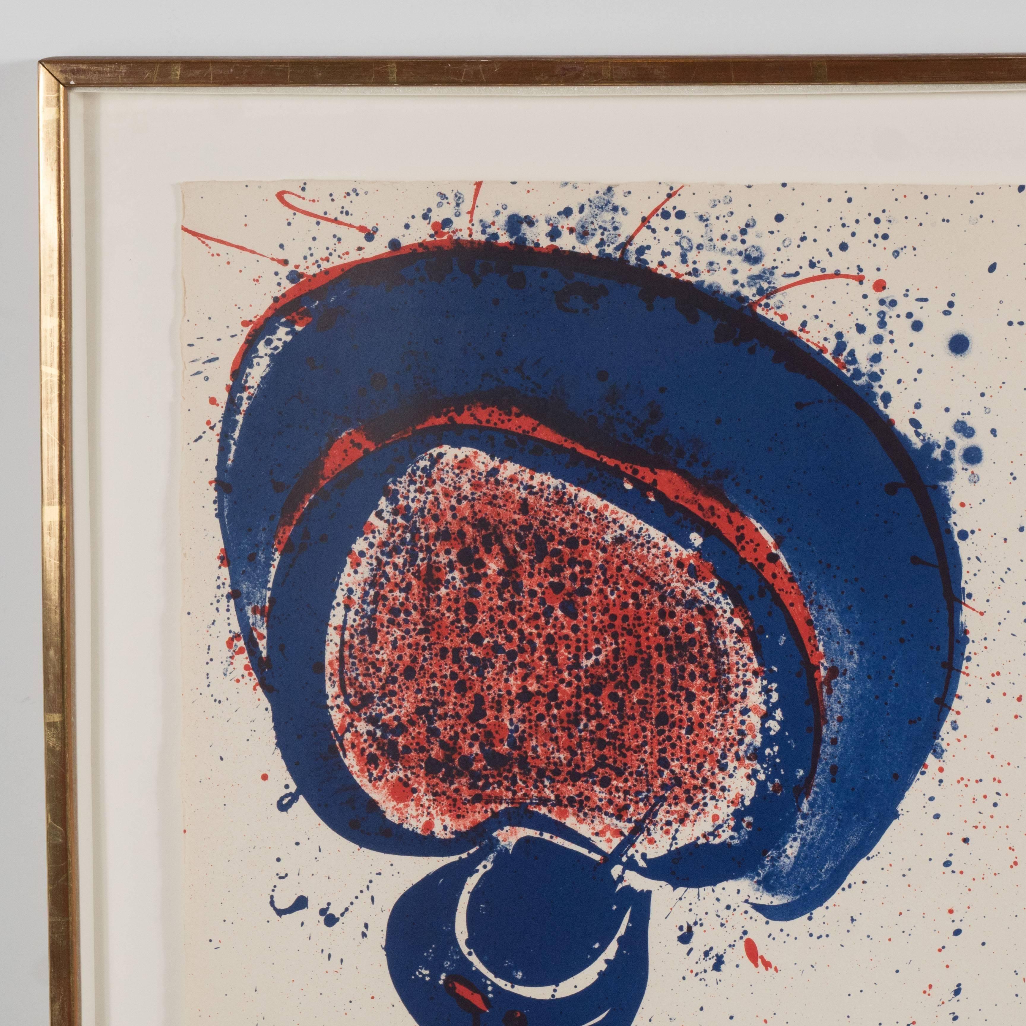 Chinese Planet Lithograph by Sam Francis, 1963 7