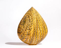 Goldfinch Clovis, Blown Glass Sculpture