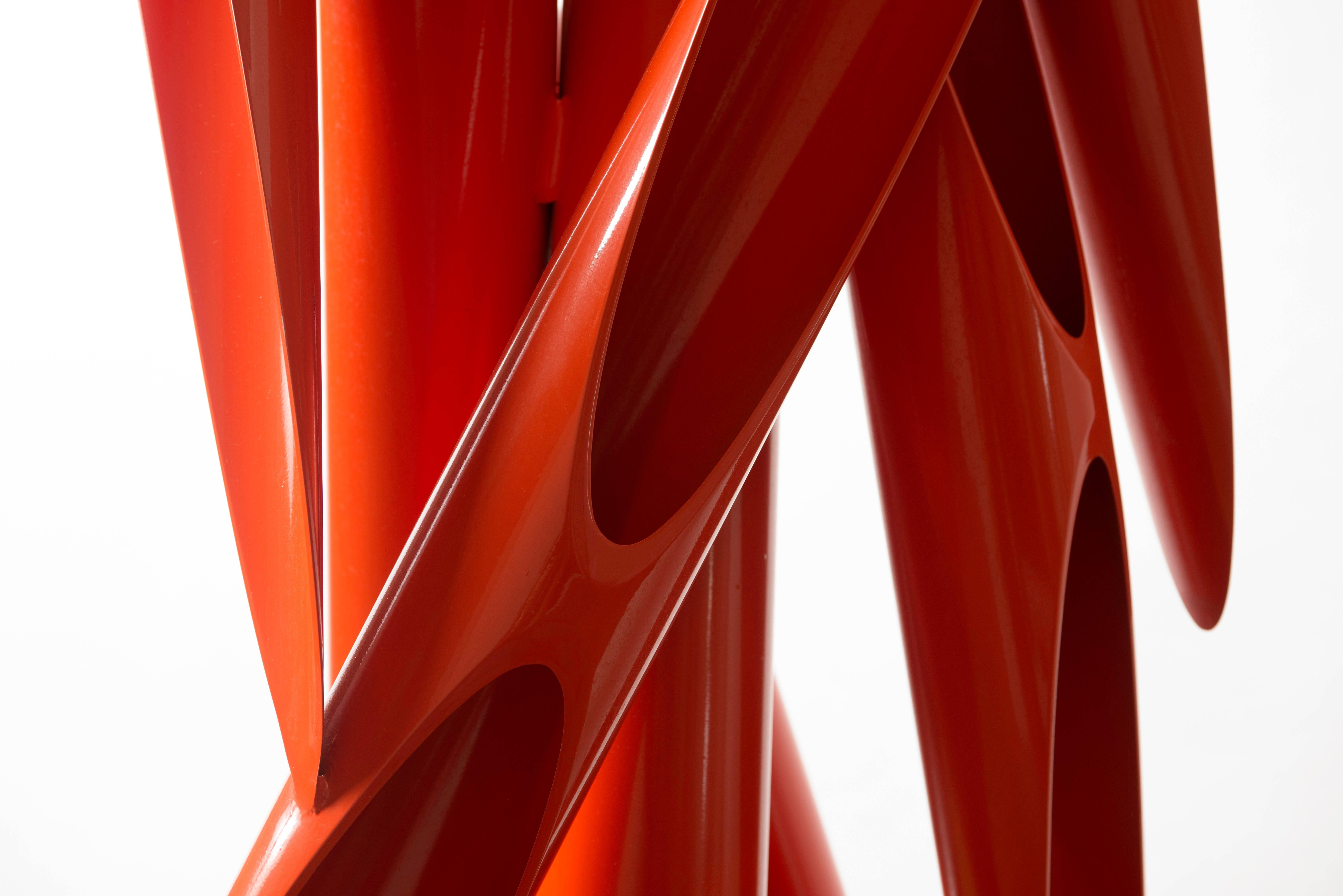 20th Century Aim Sculpture in Painted Aluminum For Sale 2