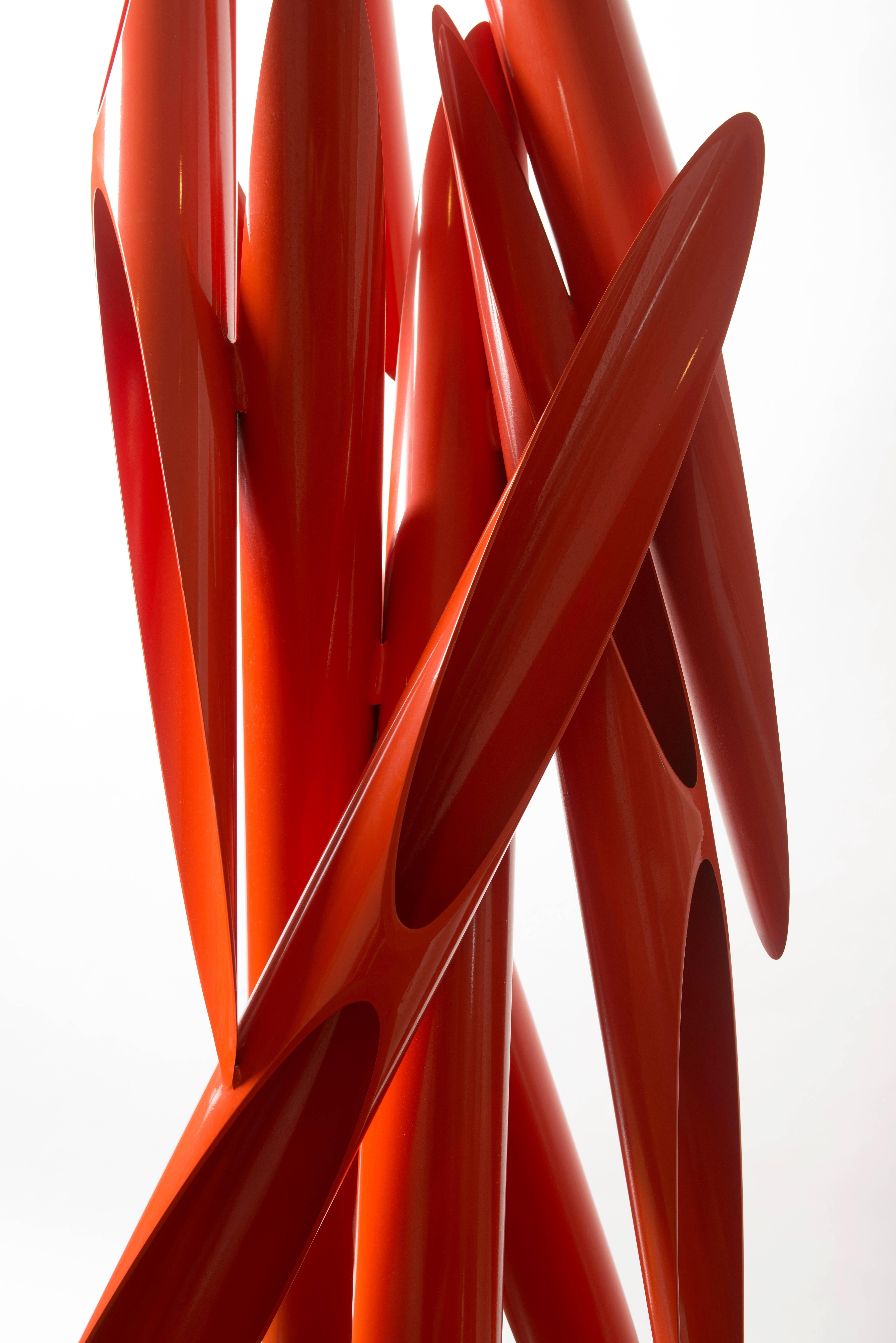 20th Century Aim Sculpture in Painted Aluminum For Sale 1