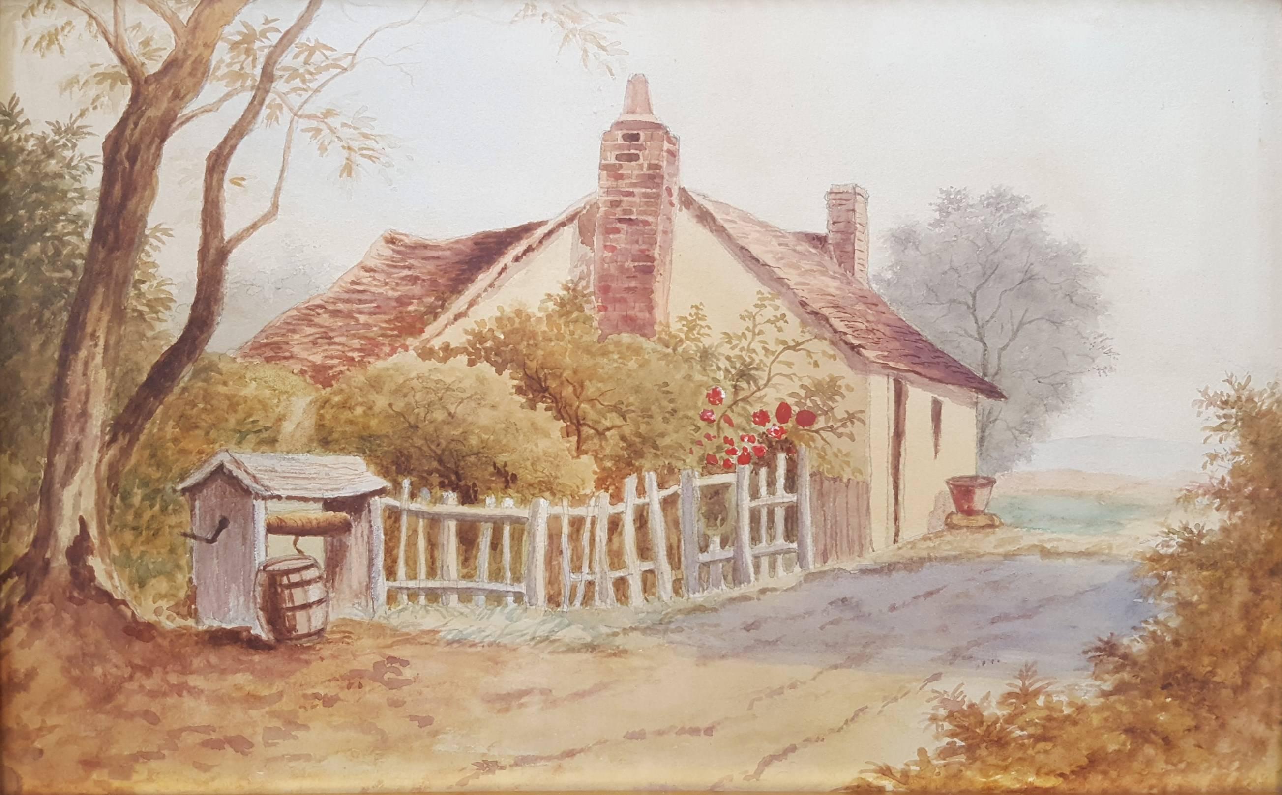 Unknown Landscape Art - English Country House