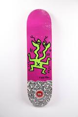 Purple Skate Deck (After Keith Haring)