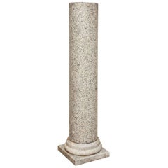 Granite Column on Marble Base