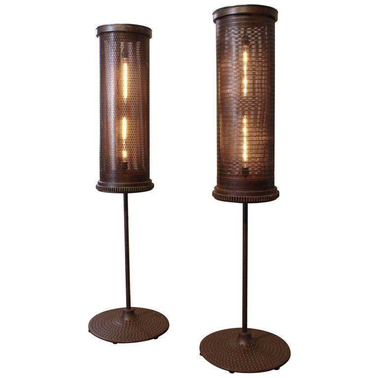 Vintage Industrial Steampunk Century Floor Lamp at 1stdibs