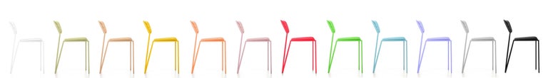 Minimalist Chair in Steel, Brazilian Contemporary Style 6
