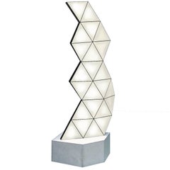 Contemporary Modular Floor Lamp Tri Light