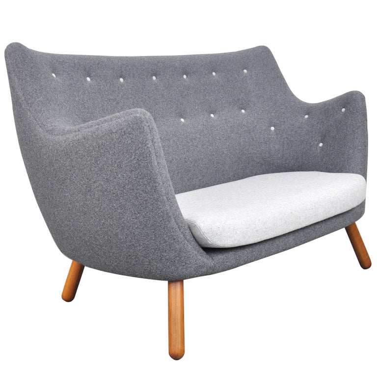 Finn Juhl Grey Poet Sofa For At 1stdibs Finn Juhl Grey Poet Sofa For