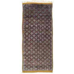 Elegant Moroccan Berber Carpet