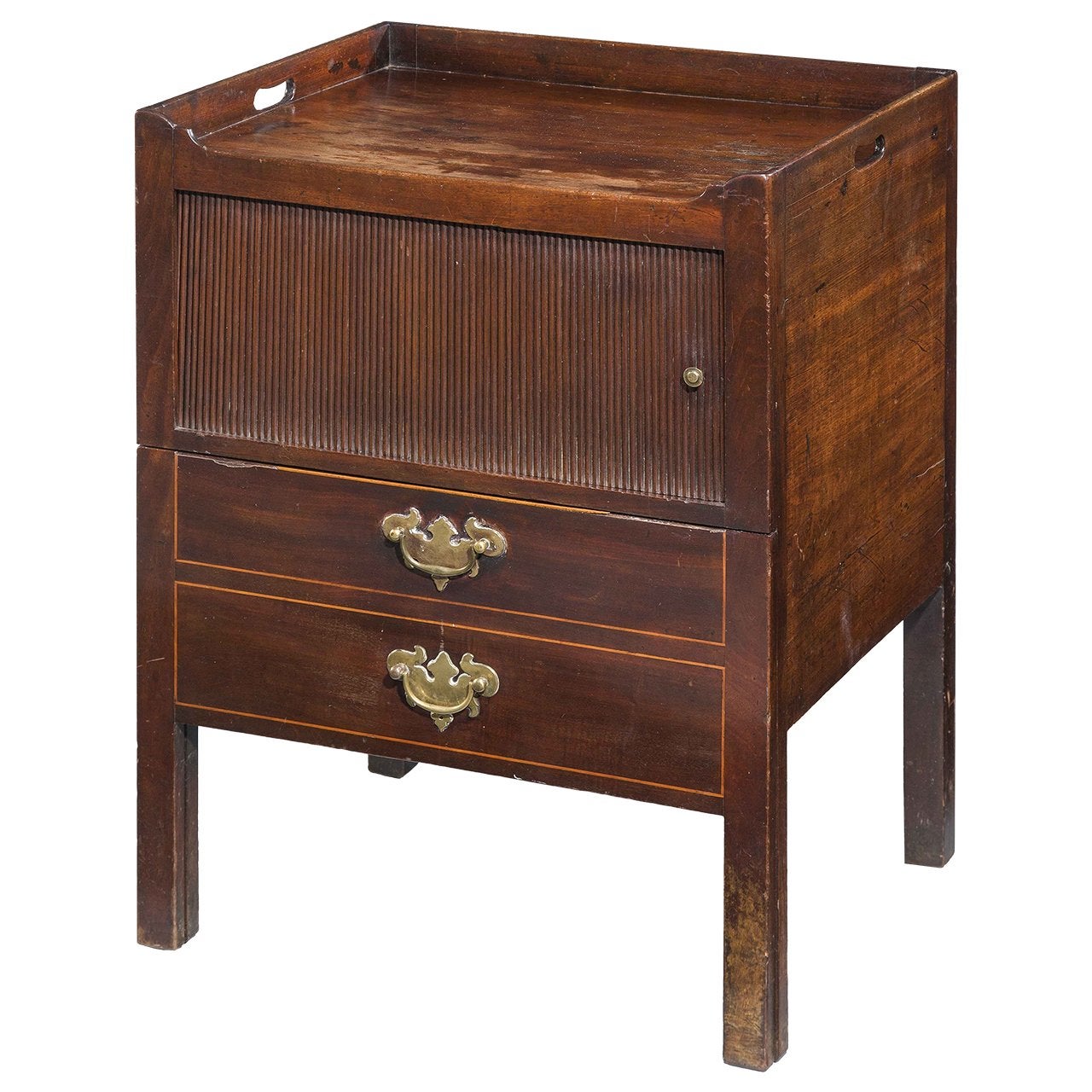 Empire Period Mahogany Night Stand at 1stDibs