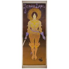 Large French Art Nouveau Period Poster by Georges De Feure, 1896 4