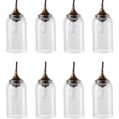 Petite Bell Glass Pendant 10