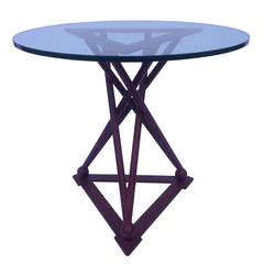 Single Large Triangle End Table in the Style of Noguchi 8