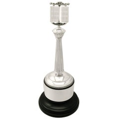Sterling Silver 'Music Stand' Trophy