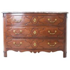Parisian 18th Century Walnut Commode 12