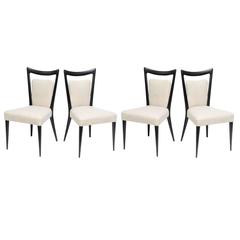 Set of Four Italian Chairs by Melchiorre Bega