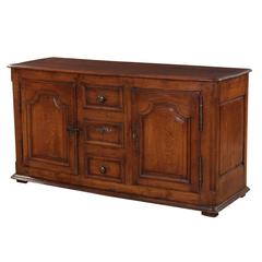 18th Century French Louis XIV Oak Buffet