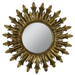 Gilt Sunburst Mirror