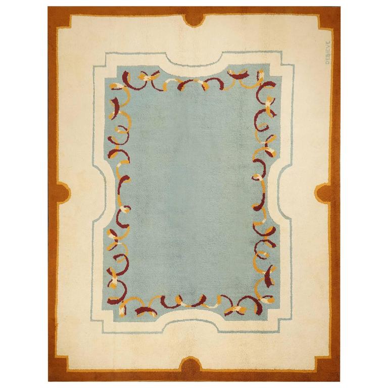 Tapisserie Vintage Robert Debieve - Fleurs De Soleil - Laine 100% - Multicolore
