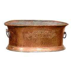 Vintage Copper Tub or Planter