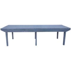 Large Oak Bench or Cocktail Table after George Nelson 12
