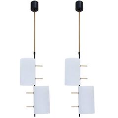Mid-Century Modern Stilnovo Pendants 1