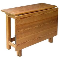 Swedish Drop Leaf Gate Leg Table 8