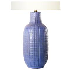Periwinkle Ceramic Table Lamp by Design Technics 9