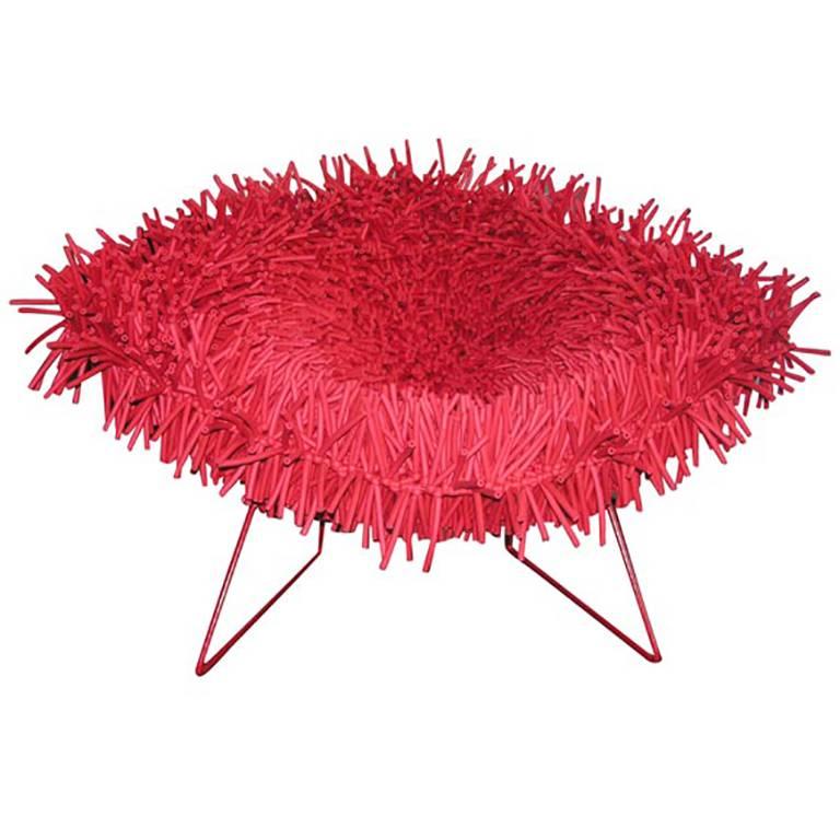 Sedia Hairy Bertoia Diamond in vendita