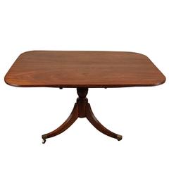 18th C. English Mahogany Georgian Breakfast Table