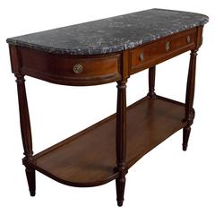French Mahogany Console Table 7