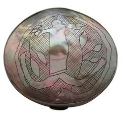 Line Vautrin Mother-of-Pearl Powder Compact 11