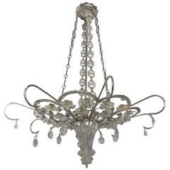 Pair of Bagues Flower Baskets Chandeliers 1