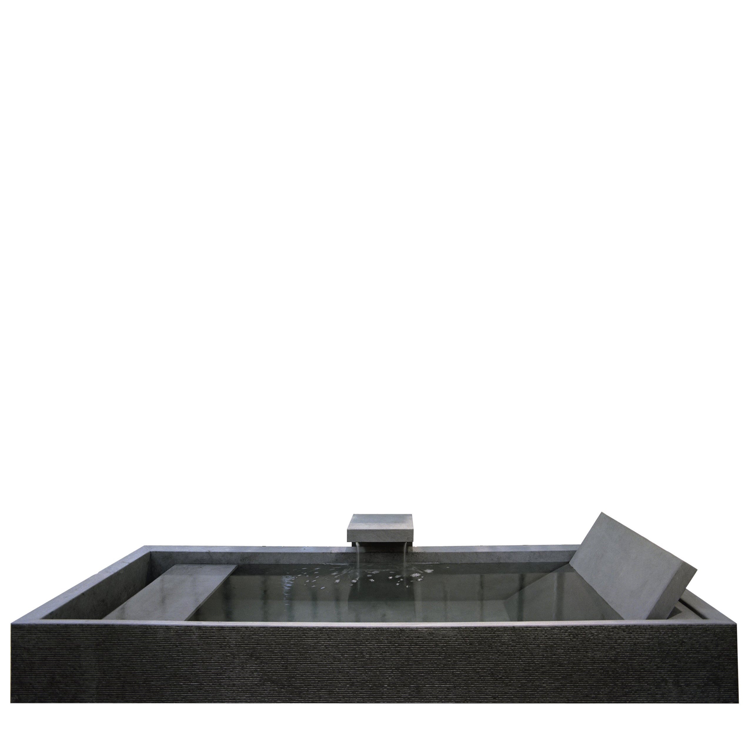 Rose Quartz Crystal HandCarved Bathtub by Baldi Firenze 1867, Made in