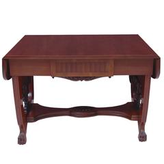 Baltic Empire Style Sofa or Writing Table, circa 1910 2