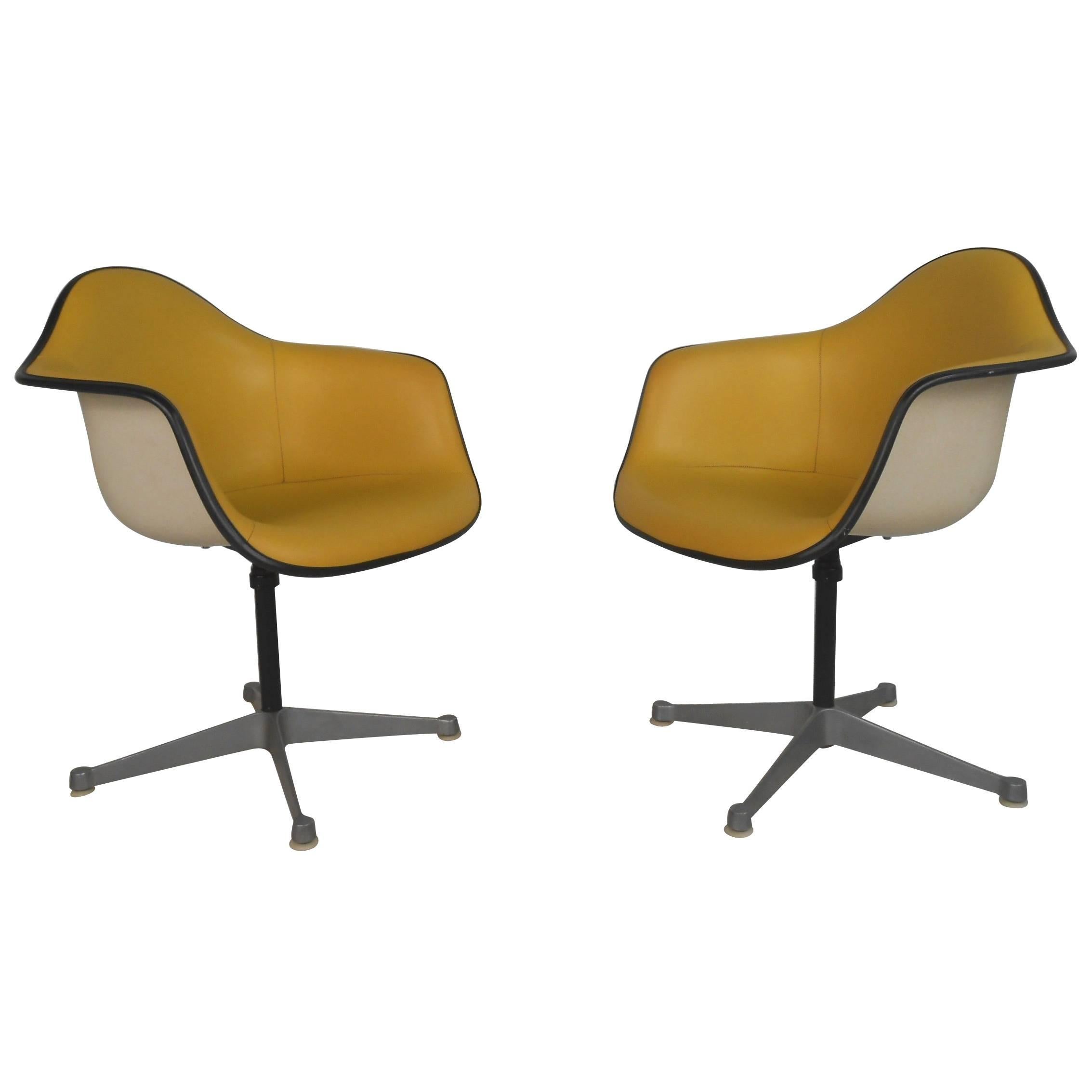 Pair of Charles Eames for Herman Miller Bucket Chairs