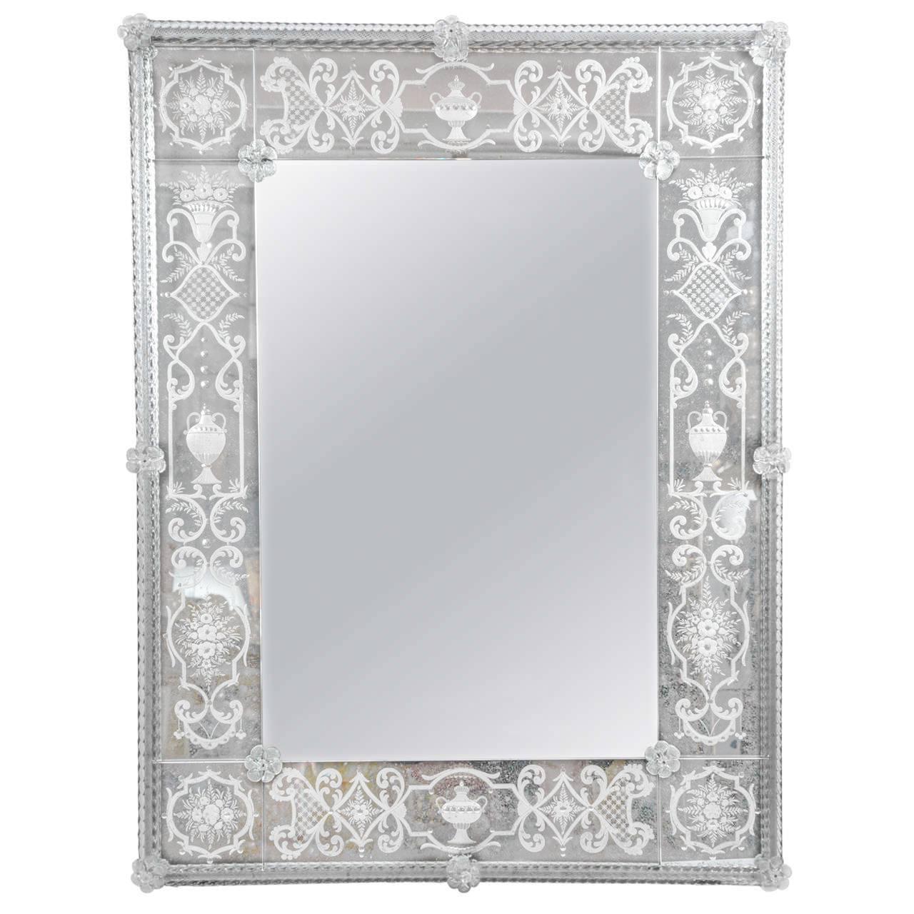 Venetian Mirror from the Years 1900