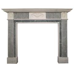 Antique Early 20th Century Neoclassical Style Fireplace Mantel