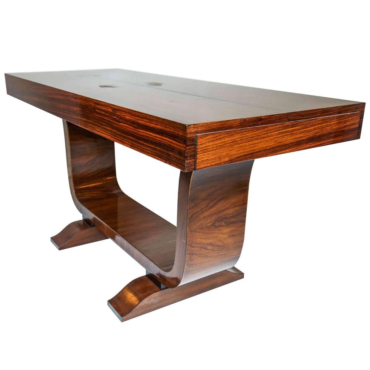 Elegant Art Deco Console Table, 1930