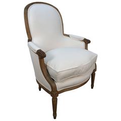 Vintage Louis XV Style Bergere