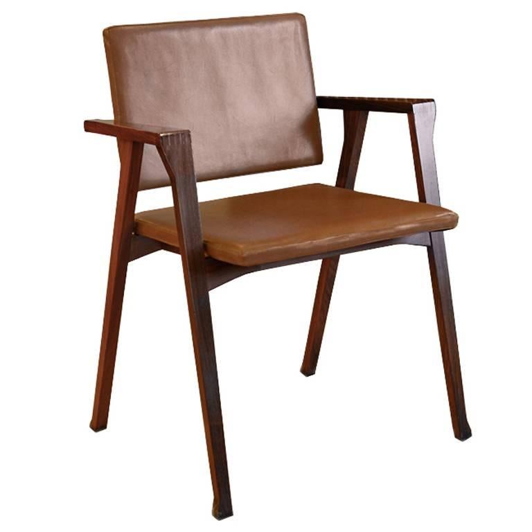 Rosewood Luisa Chair by Franco Albini For Sale