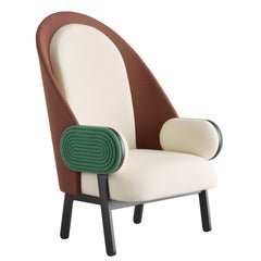 ‘MOON-B', a Contemporary Armchair with a Vintage Twist in Limited Edition