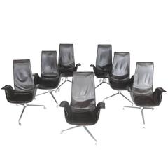 Set of Seven Bird Chairs by Preben Fabricius 2