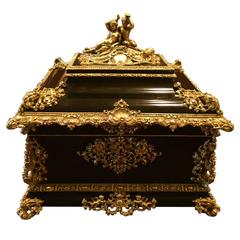 Extraordinary French Gilt Bronze-Mounted Tantalus Set Service for 32, circa 1870