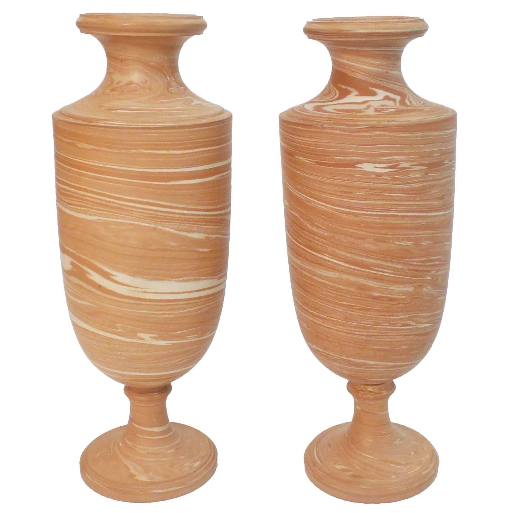 Pair of Torquay Vases For Sale