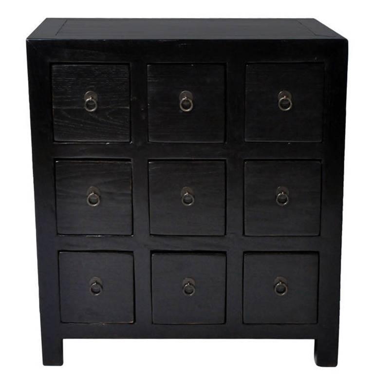 Black Lacquered Apothecary Chests At 1stdibs