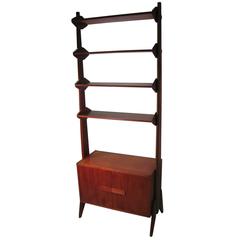 Mid-Century Scandanavian Modern Shelving Unit