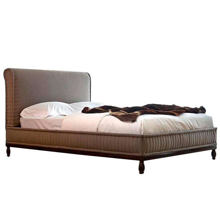 Contemporary Brampton Bed, Custom and Made to Order by Dmitriy and Co